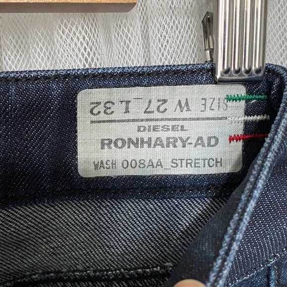 Diesel Women’s Boot Cut Jeans in Dark Indigo - Picture 7 of 13